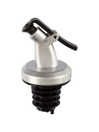 Пробка для бутылки, 7.5 см, с дозатором, 2 шт, навеска, Mallony, Oliva, 985988