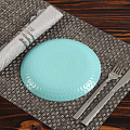 Тарелка десертная, стеклокерамика, 19 см, круглая, Pampille Turquoise, Luminarc, Q4651, бирюзовая - фото 2