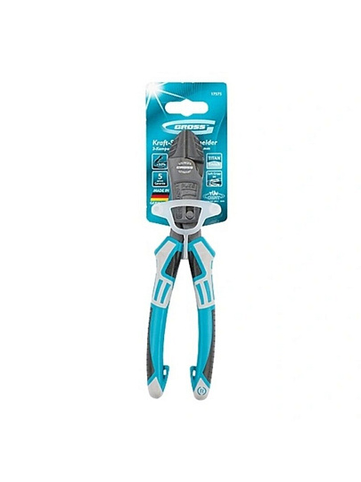 Бокорез 215 мм, трехкомпонентные рукоятки, усиленный, Gross, 17575