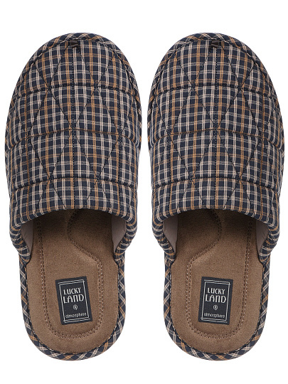 Тапки для мужчин, в ассортименте, р. 44, Lucky Land, 5087M-CH-CO