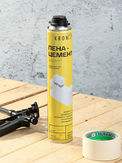 Пена-цемент Kronbuild, профессиональная, 850 мл, FC850