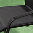 Мебель садовая Green Days, Эмили, черная, стол, 90х50х38 см, 2 стула, 1 диван, 140 кг, YTMT1030 - фото 6