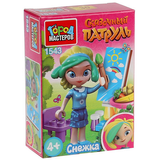 Конструктор Город Мастеров, Сказочный патруль: мини набор со Снежкой, 5-7 лет, 380 деталей, 1543-LL