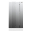 Радиатор биметалл, 500х100 мм, Royal Thermo, PianoForte/Silver Satin, 4 секции, НС-1093826 - фото 2