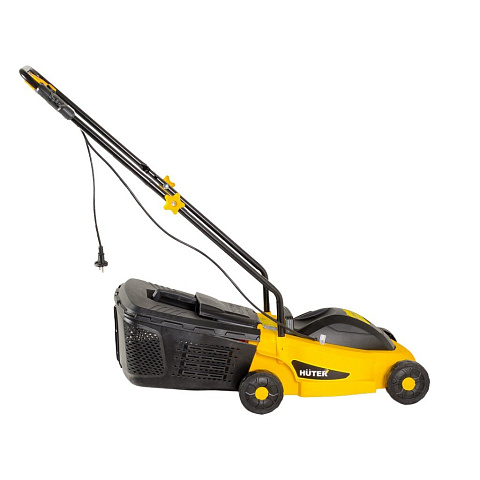Газонокосилка электрическая, Huter, ELM-1300/33, 33 см, 30 л, 20-55 мм, 1300 Вт, 3500 об/мин, 70/4/18