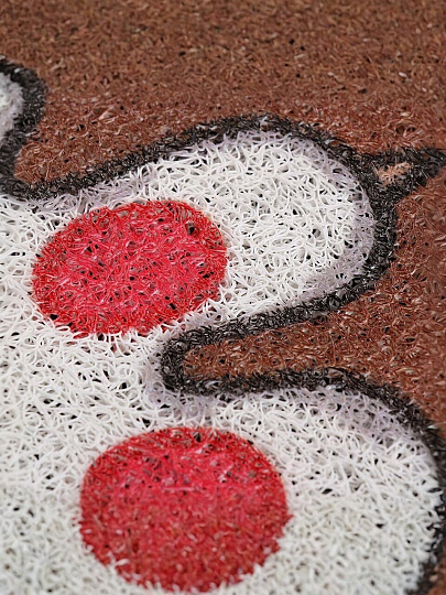 Коврик грязезащитный придверный, 60х90 см, LAPSHA, Dekorelle, 271-4.2/6090