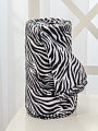 Плед 1.5-сп, 130х170 см, флис, 100%пэ, Silvano, принт зебра - фото 3