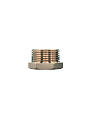 Футорка 3/4&amp;quot;х1/2&amp;quot;, DN 20х15, ш-г, никель, внутренняя/наружная, РМС - фото 2