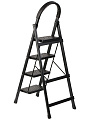 Стремянка 1 секция, 4 ступени, металл, 1.36 м, 150 кг, E080017 - фото 8