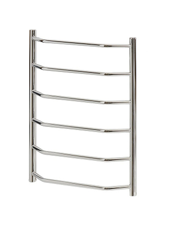 Полотенцесушитель 50х60х1/2'', 5 перекладин, нержавеющая сталь, вариант 1, Aquater, Прага