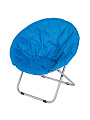 Кресло складное 77х77х78 см, Луна, синее, оксфорд, 120 кг, Ecos, 103893