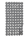 Коврик для ванной, антискользящий, 0.37х0.68 м, ПВХ, серый, Silvano, Круги, Y4-12076 - фото 4