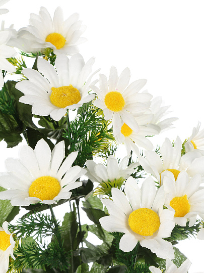 Цветок искусственный декоративный пасхальный, Ромашка, 50 см, в ассортименте, FV-18