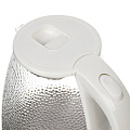 Чайник электрический Lofter, CX-K313-18BW/2, белый, 1.8 л, 1500 Вт, скрытый нагревательный элемент, стекло, пластик - фото 3