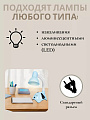 Светильник настольный на подставке, E27, 40 Вт, детский, белый, абажур синий, Собачка, SPE16941-0109-1609S/1 - фото 3