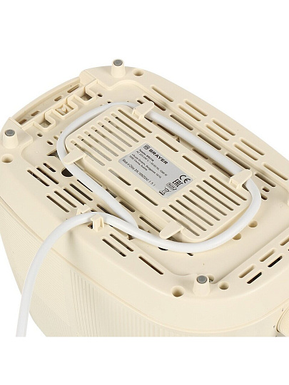 Тостер Brayer, 2116BR, пластик, 1080 Вт, механический, 7 степеней прожарки, бежевый