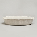 Форма для запекания керамика, 23.5х32х7 см, 1.9 л, овальная, Agness, Beige, 780-125 - фото 3