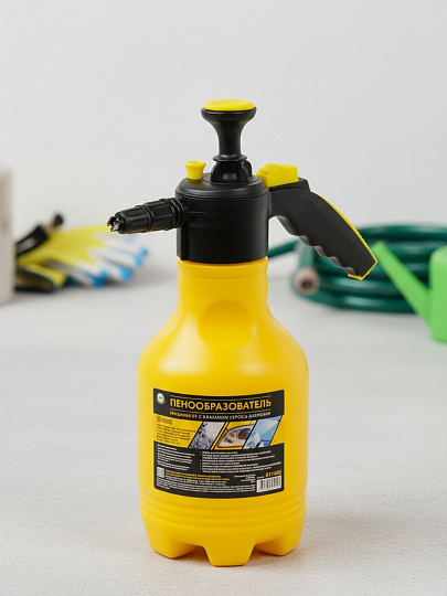 Пенообразователь пластик, 2 л, клапан сброса давления, Гардения, 011405