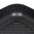Сковорода-гриль алюминий, 26 см, антипригарное покрытие, Vari, Каменная, черная, EVKB-36126 - фото 5