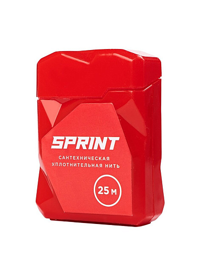 Нить сантехническая 25 м, Sprint, блистер, 61010