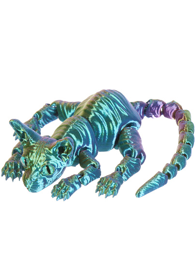 Фигурка декоративная Кот, 19 см, подвижная 3D, в ассортименте, Y4-11105