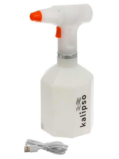 Опрыскиватель садовый аккумуляторный, Kalipso, 1 л, Li-ion, 2 А.ч, пластик, KF-PES-001, белый