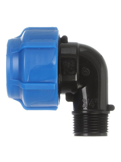 ПНД уголок d32х3/4&quot;, наружная резьба, Spektr