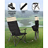 Стул-кресло 55х60х100 см, Lux, черное, полиэстер 600D, с сумкой-чехлом, 100 кг, Green Days - фото 15