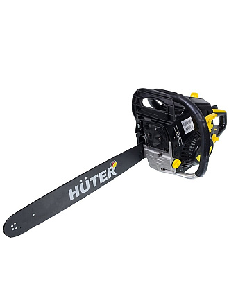 Пила цепная бензиновая, Huter, 3.8 л.с., 2800 Вт, длина шины 50 см, шаг цепи 0.325 дюйм, 76 звеньев, BS-52, 70/6/3