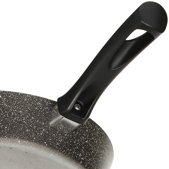 Блинница алюминий, 20 см, антипригарное покрытие, Алита, 10502, пластиковая ручка, утолщенное дно