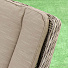 Мебель садовая Green Days, Оазис Премиум, бежевая, стол, 220х100х75 см, 6 кресел, подушка светло-коричневая, CYH1949W-2 - фото 12