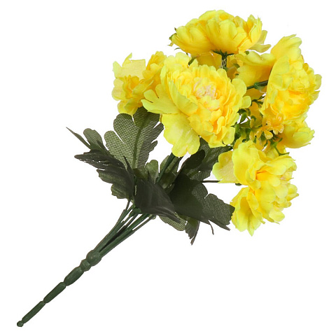 Цветок искусственный пасхальный, Пион, 7 головок, 30 см, в ассортименте, F49-42