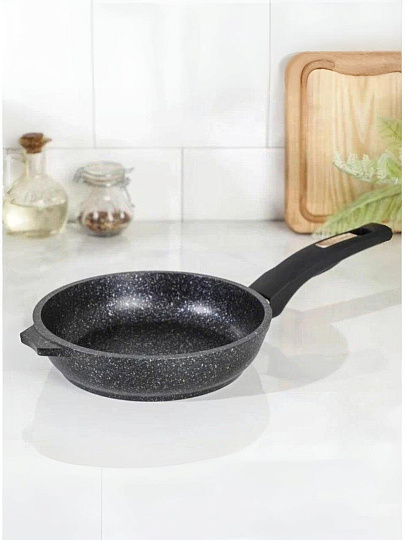 Сковорода литой алюминий, 18 см, антипригарное покрытие, Мечта, Гранит star, 18803