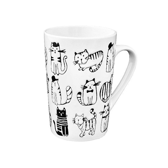 Кружка фарфор, 440 мл, Cats&amp;Dogs, Atmosphere, AT-K1110, в ассортименте