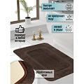 Коврик для ванной, 0.5х0.8 м, полиэстер, шоколадный, Альпака, Y6-1930-1 - фото 4