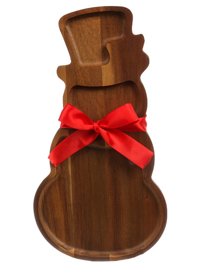 Менажница акация, 32х17х2 см, на подставке, with silk ribbon, Daniks, PS61332AJ3