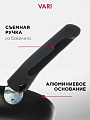 Сковорода алюминий, 26 см, антипригарное покрытие, Vari, Лучшая цена, с крышкой, KSKR14226 - фото 2