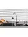Смеситель для кухни, Frud, гибкий излив, с картриджем, R42055-3 - фото 2