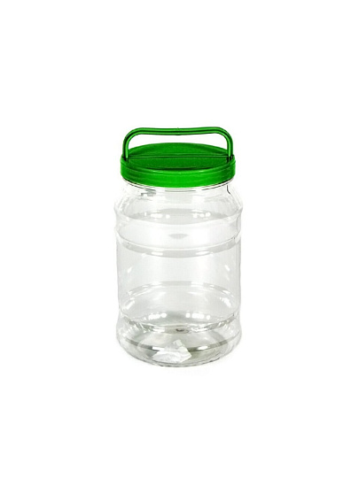 Бидон пластик, 2 л, с ручкой, Альтернатива, М461