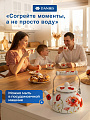 Чайник сталь, эмалированное покрытие, 2.5 л, Daniks, Маки, индукция - фото 5