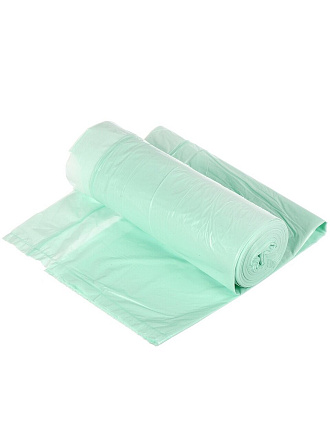 Пакеты для мусора 60 л, 15 шт, 18 мкм, с завязками, Марья Искусница, тиффани