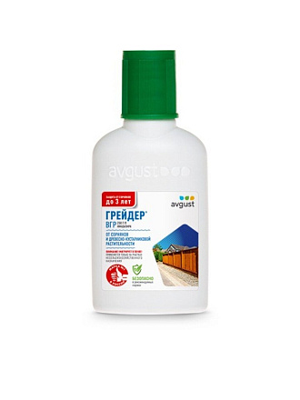 Гербицид Грейдер, от сорняков и древесно-кустарниковой растительности участков, 50 мл, Avgust