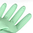 Перчатки хозяйственные резина, неопудренные, M, мята, Марья Искусница, Y4-4990 - фото 2