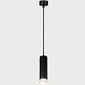 Светильник подвесной General Lighting Systems, Башня, 50 Вт, GU10, на 1 лампочку, IP20, d5.5х20 см, черный, 661843 - фото 3