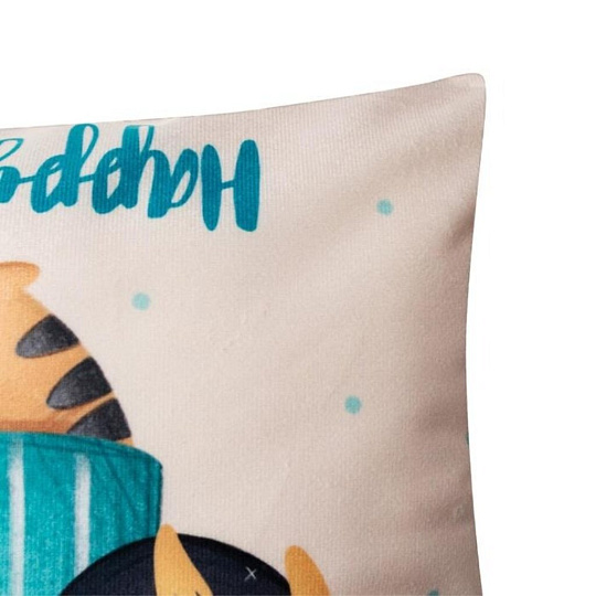 Наволочка декоративная Этель, Happy New Year, велюр, 100% полиэстер, 40 х 40 см, 5751315