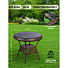 Мебель садовая Green Days, коричневая глазурь, стол, 80х80х73 см, 4 кресла, 150 кг, SYA2116 - фото 14