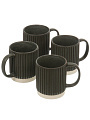 Набор кружек керамика, 4 шт, 450 мл, Фантом, Daniks, Y4-11304 - фото 4