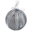 Елочный шар серый, 8 см, SYPMPB--1121161 - фото 2