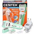 Эпилятор Centek, 3 насадки, салатовый, белый, CT-2194