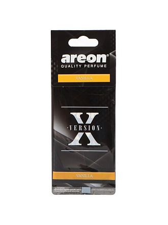 Ароматизатор в машину подвесной, сухой, Areon, X-Version Ваниль, 704-AXV-015